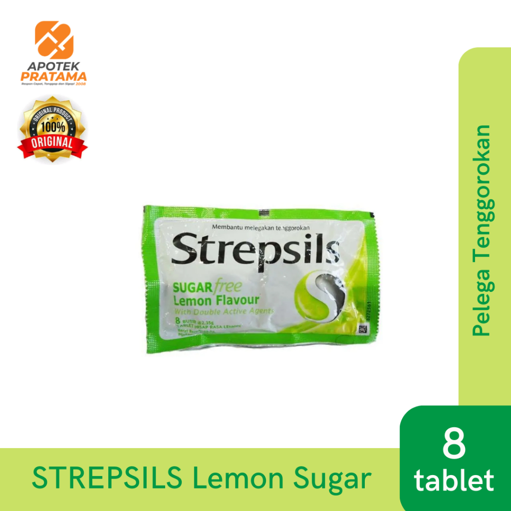 

STREPSILS LEMON SUGAR FREE