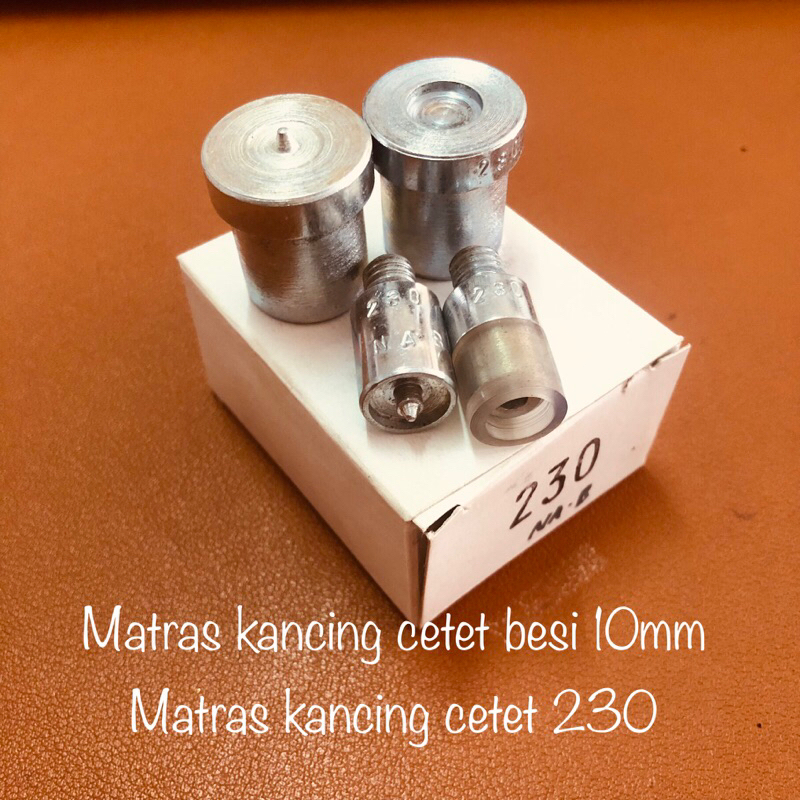matras kancing cetet besi 10mm / moulding kancing cetet besi 10mm / matras kancing 230
