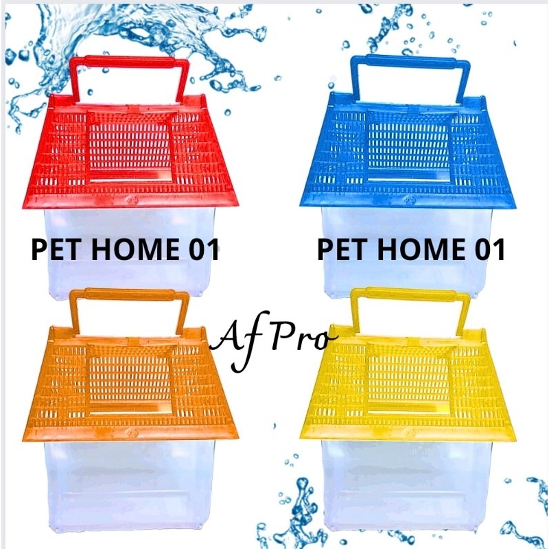 ARMADA /NIKITA PET HOME 01 Aquarium  ikan kecil kura kura