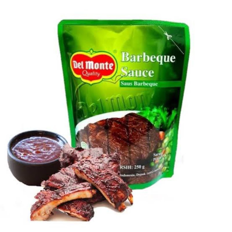 

Delmonte Saos BBQ / Delmonte Lada Hitam 250gr