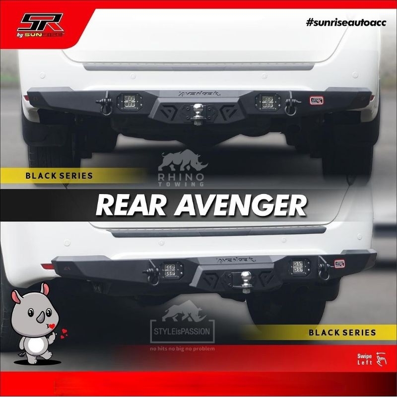 Bumper Towing Fortuner Innova Reborn Zenix Rush 2022 2024