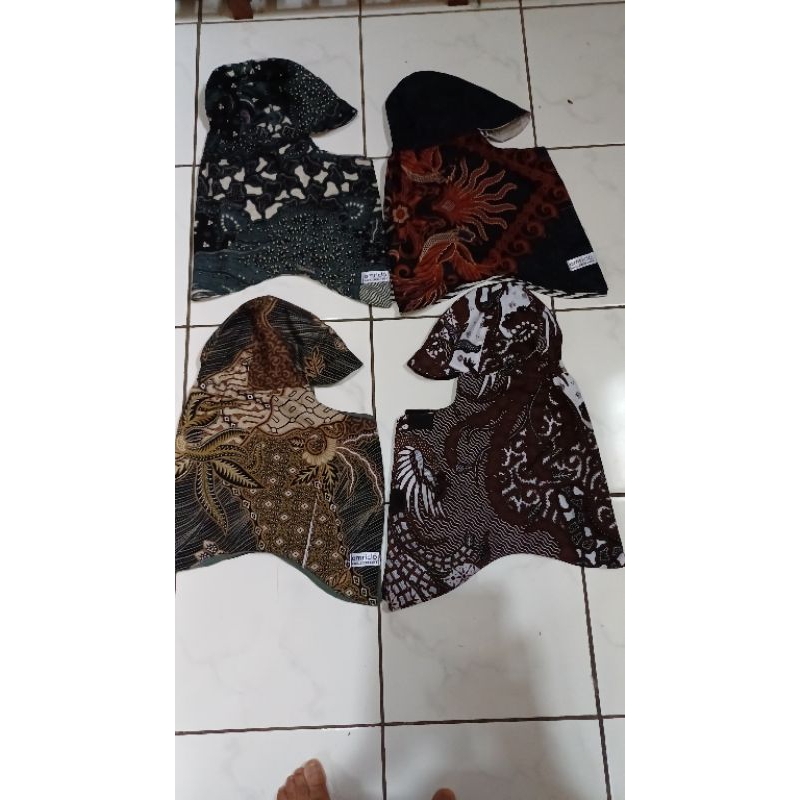 4 pcs topi welder, tupung, sebo