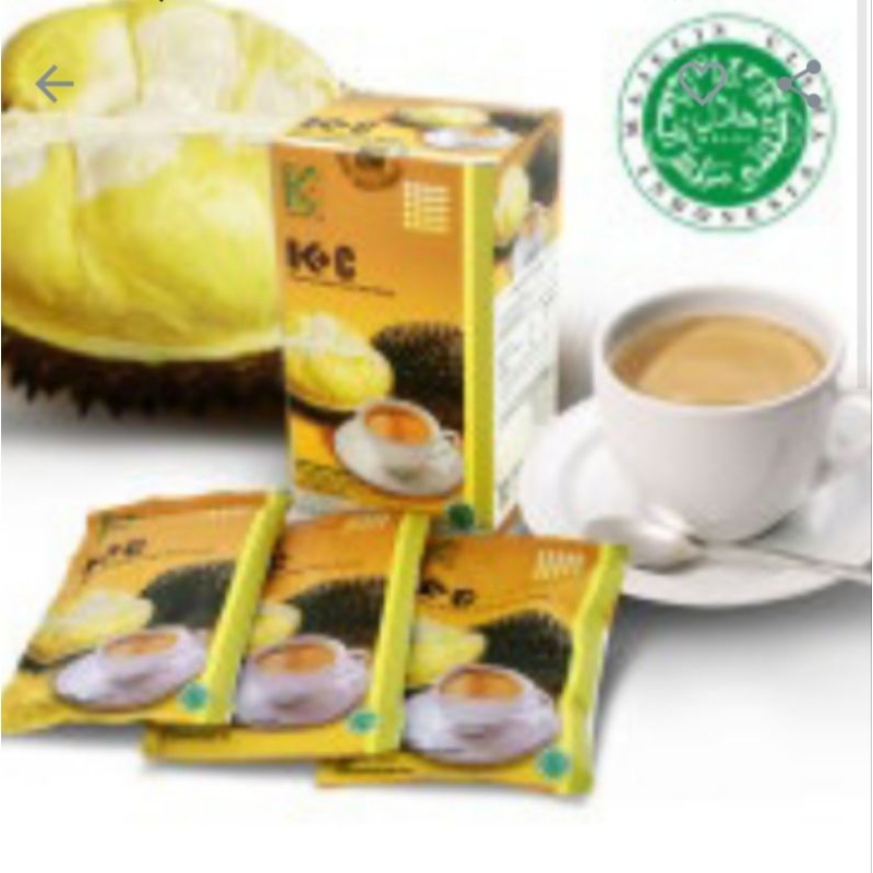 

K-Coffe durians.