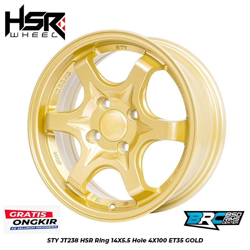 VELG MOBIL STY RING 14X55 PCD 4X100 HSR