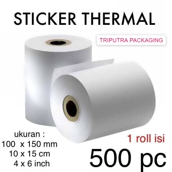 

sticker thermal 100x150 isi 500