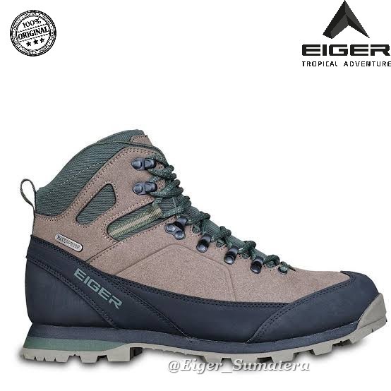 EIGER001 SEPATU CAYMAN LITE MID CUT SHOES - 5358 | SEPATU GUNUNG PRIA WANITA