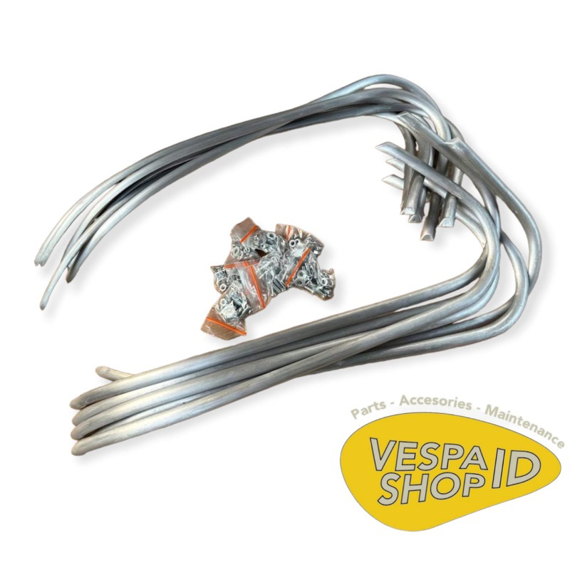 List Tepong Vespa VBB Almunium Detail Ori Presisi