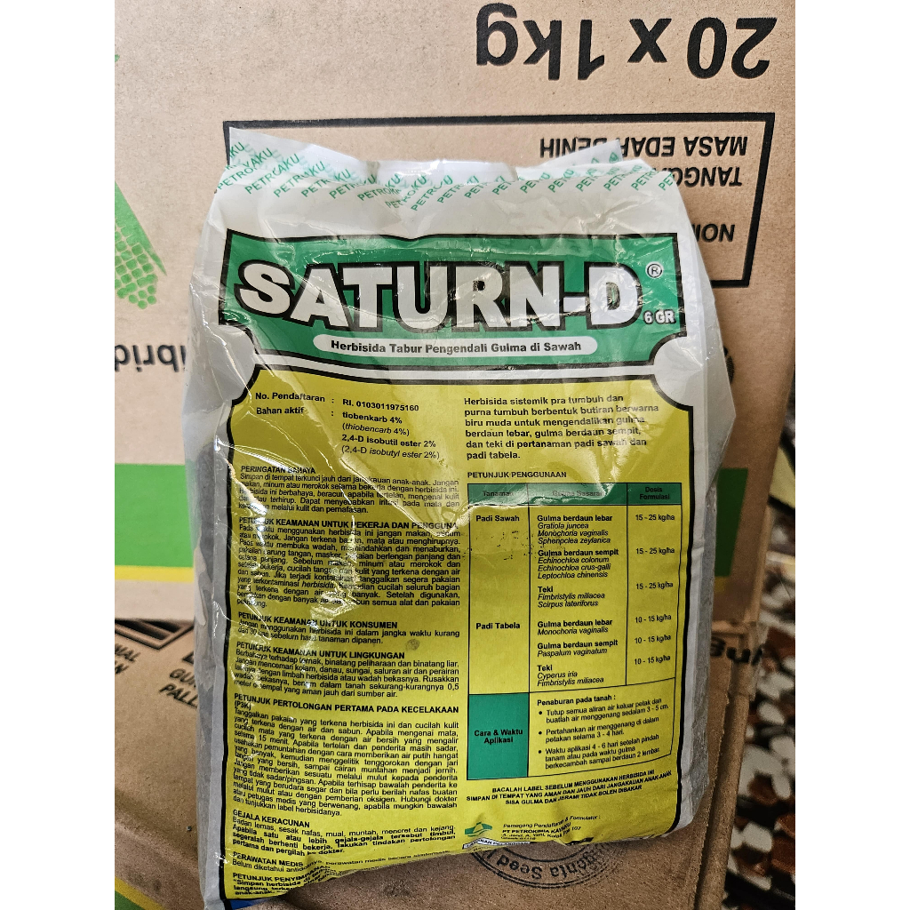 Herbisida Saturn-D 6GR 2kg l Saturn-D 6GR 2KG l Herbisida