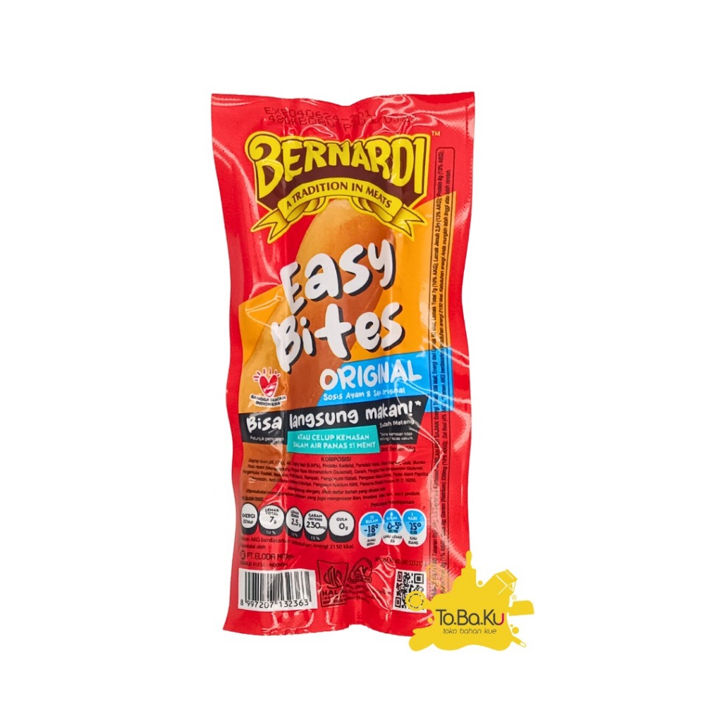 

Bernardi Easy Bite Original Sosis Ayam dan Sapi 65gr