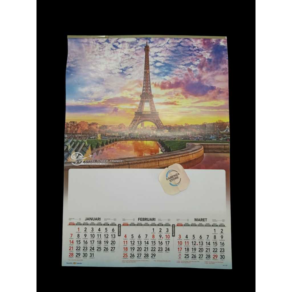 

Kalender Dinding Triwulan 2024 Pariwisata Duniai AO 108