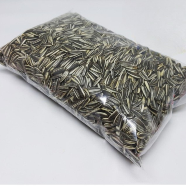 Kuaci Kwaci Hitam Biji Bunga Matahari Pakan Makanan Hamster Burung dll Kemasan Curah Kualitas Bagus 