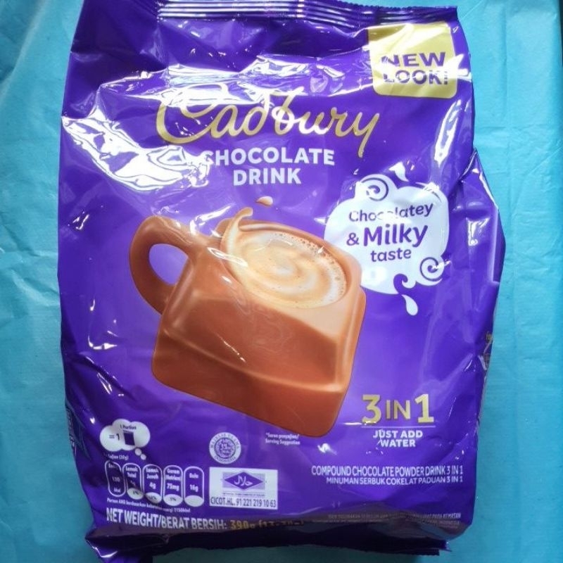 

Cadbury Chocolate Drink 3in1 Hot Choco