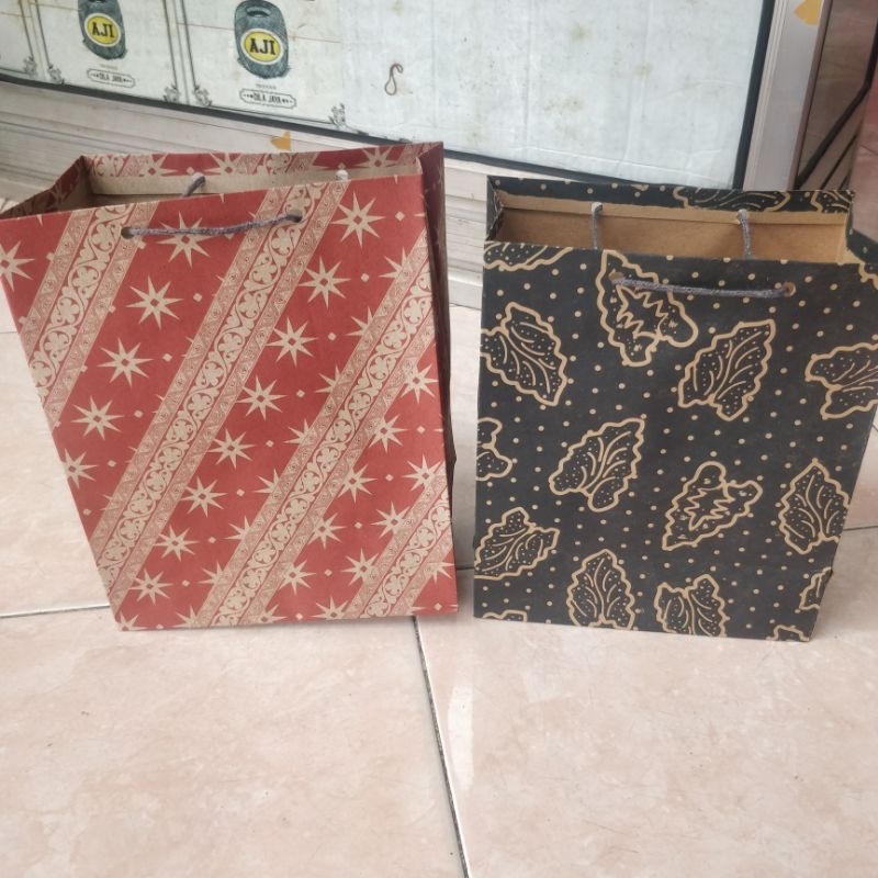 

paper bag kraft tali murah per pak isi 12 pcs 20x25 cm