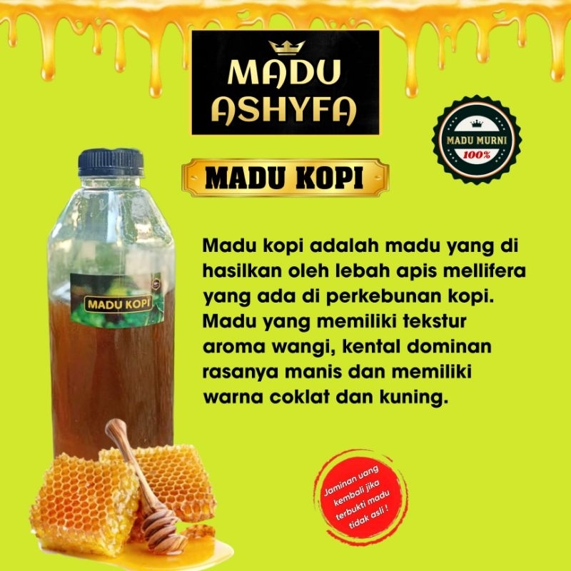 

MADU BUNGA KOPI FULL NEKTAR (MURNI)