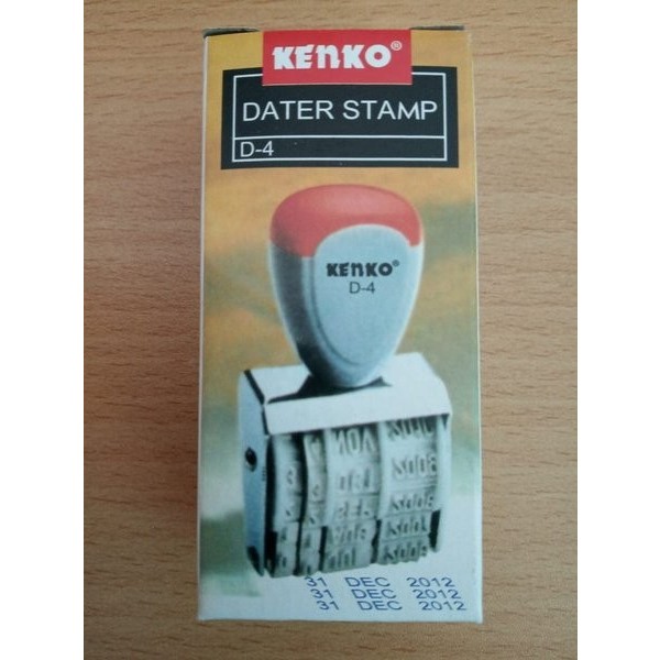

Stempel tanggal D-4 merk KENKO/ dater stampel