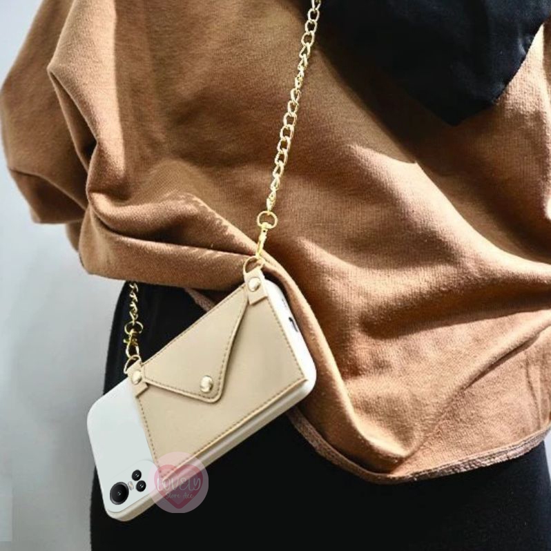 Softcase Hp Dompet Warna Rantai For Oppo Reno 10 5G Reno 10 Pro Terbaru