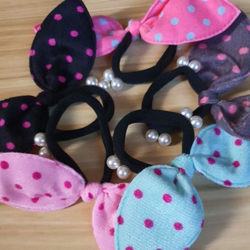 Ikat rambut chiby velvet