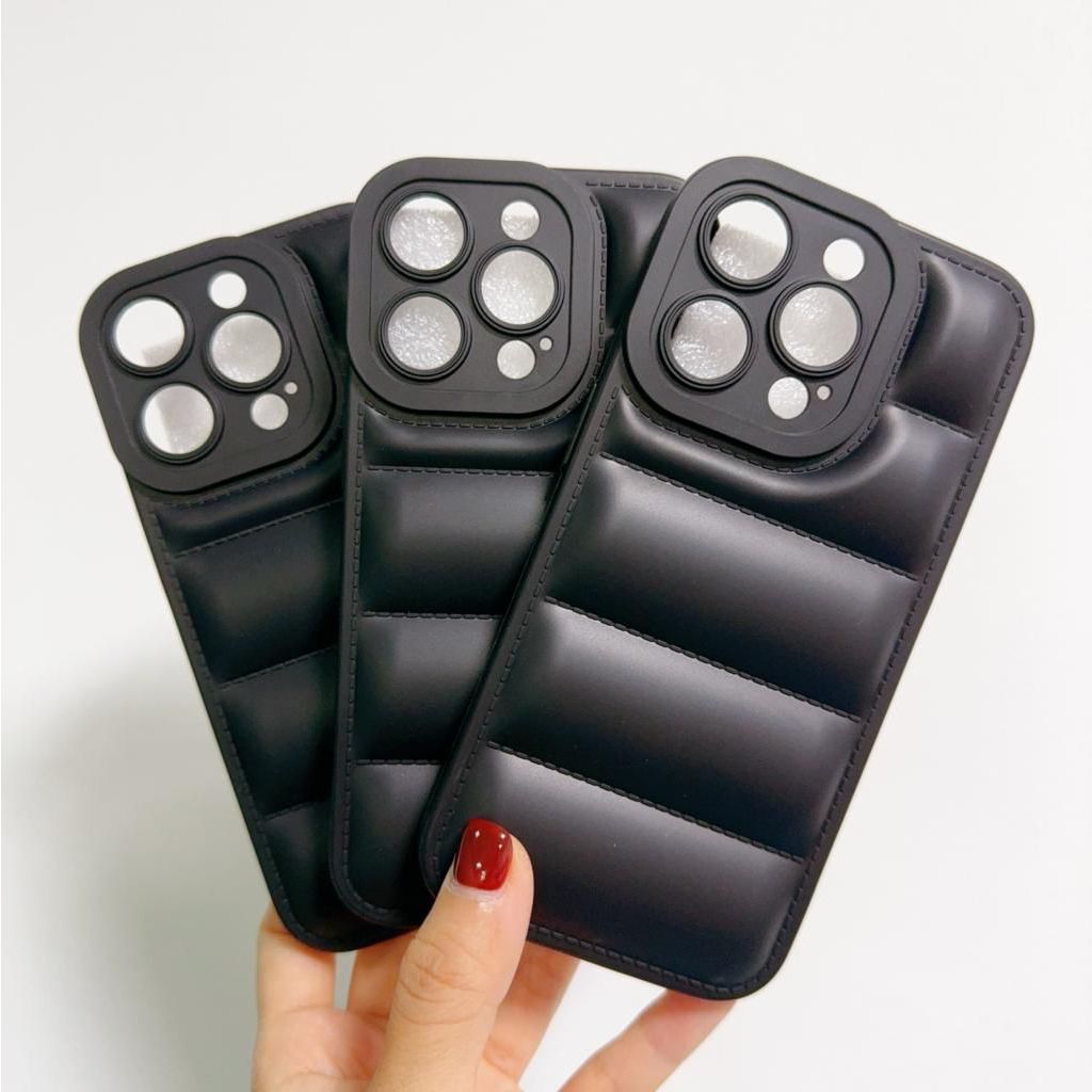 CASING HP BANTAL / PILLOW FULL BLACK FULL BLACK OPPO A3S / A5S / A11K / A1K (OZ)