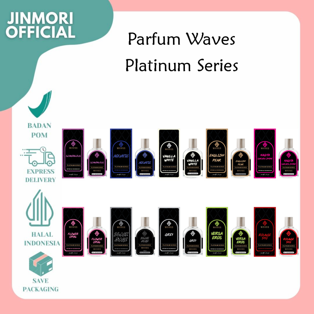 JM - [BPOM] Parfum Rounge 540 Le Labo 35ml Platinum Series / Eau De Parfum Flower Opial 35ml / Minya