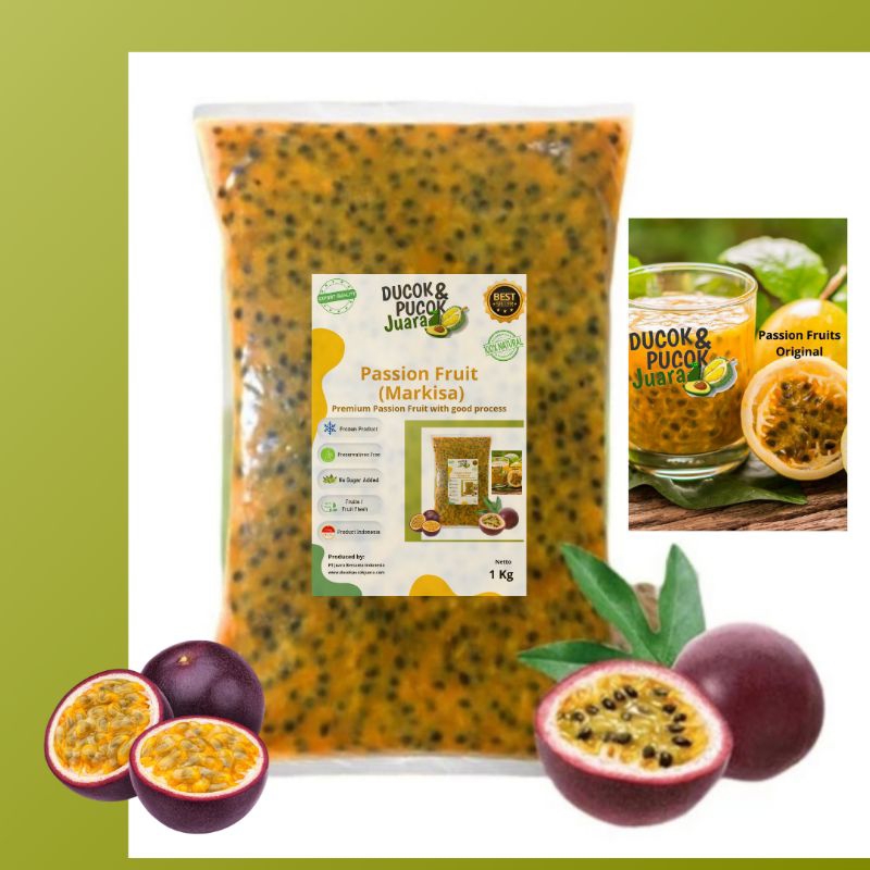 

Markisa Frozen 1 Kg dengan biji