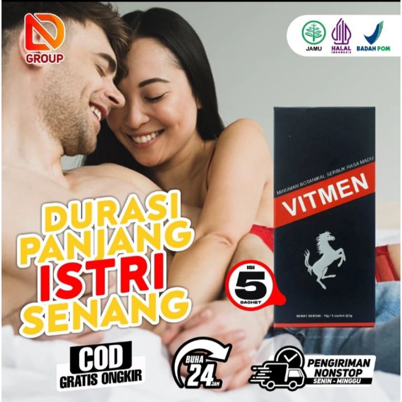 VITMEN PENAMBAH STAMINA PRIA DEWASA sct | ORIGINAL  | HALAL | BPOM |STAMINA PRIA |VITMEN KEMASAN EKO
