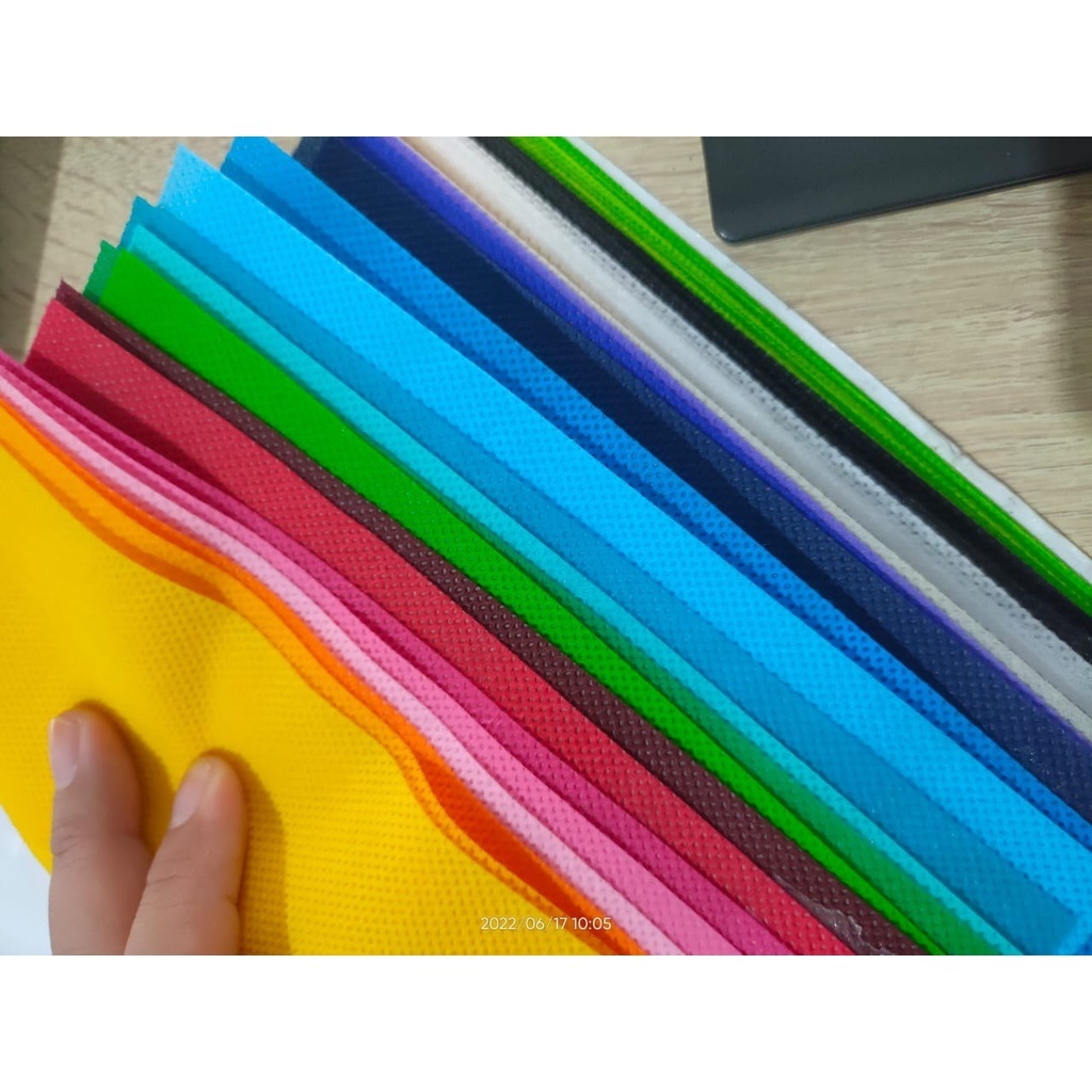 Kain Spunbond 100gsm Asli Tebal lebar 160cm kain bucket kain tas kain furing ketebalan asli kain spu