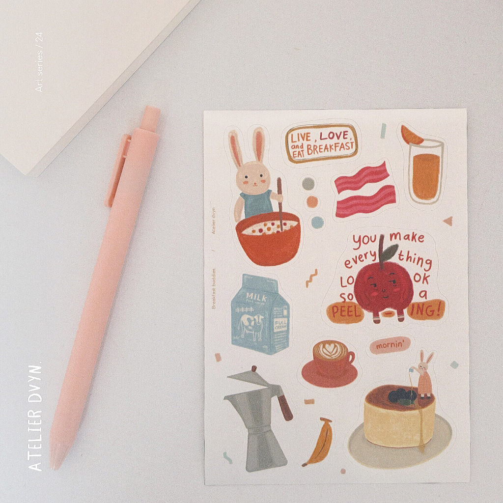 

BREAKFAST BUDDIES STICKER