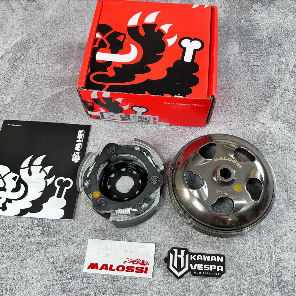 Malossi Kopling set Mangkok + kampas vespa Sprint primavera S LX GTS