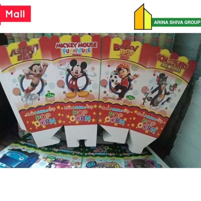 

400 LEMBAR KERTAS POPCORN 12 × 6 BAHAN DUPLEK POPCORN BERKUALITAS | KARDUS KEMASAN POPCORN UKURAN 12 × 6 PRODUK TERBARU | DUS POPCORN 12 × 6 MURAH | TOKO POPCORN OFFICIAL | SHIVACORP 176