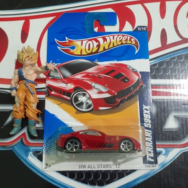 Hotwheels Ferrari 599xx merah red 2012
