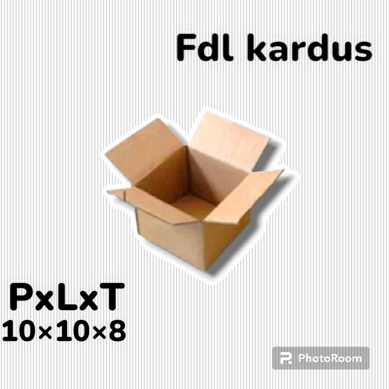 

Termurah kardus packing polos ukuran 10×10×8