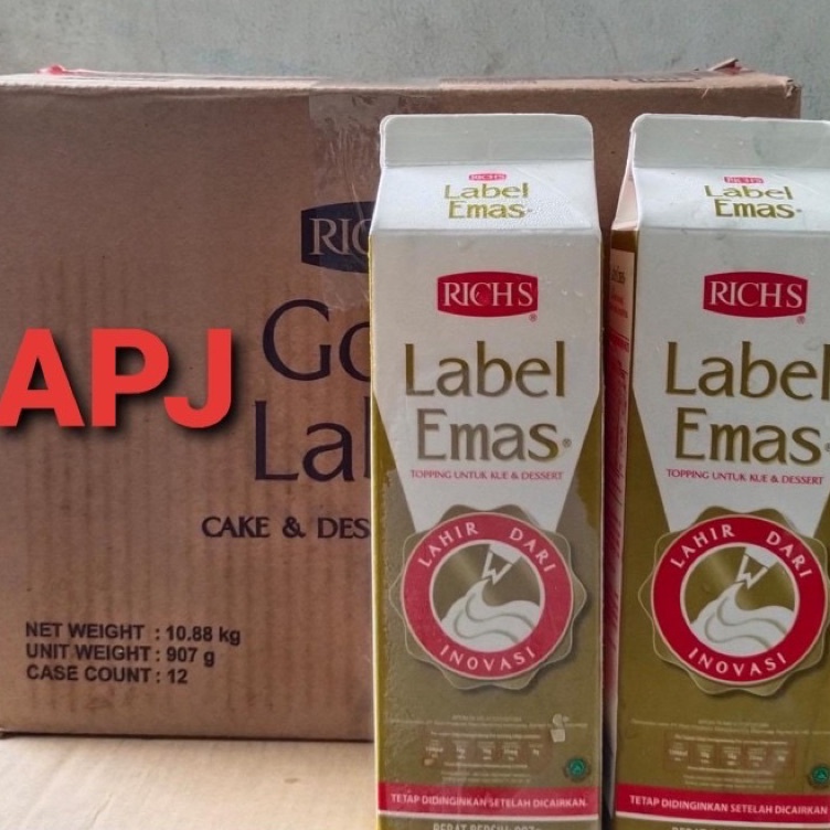 

Terbaru Rich Gold Label Label Emas 907gr Diskon