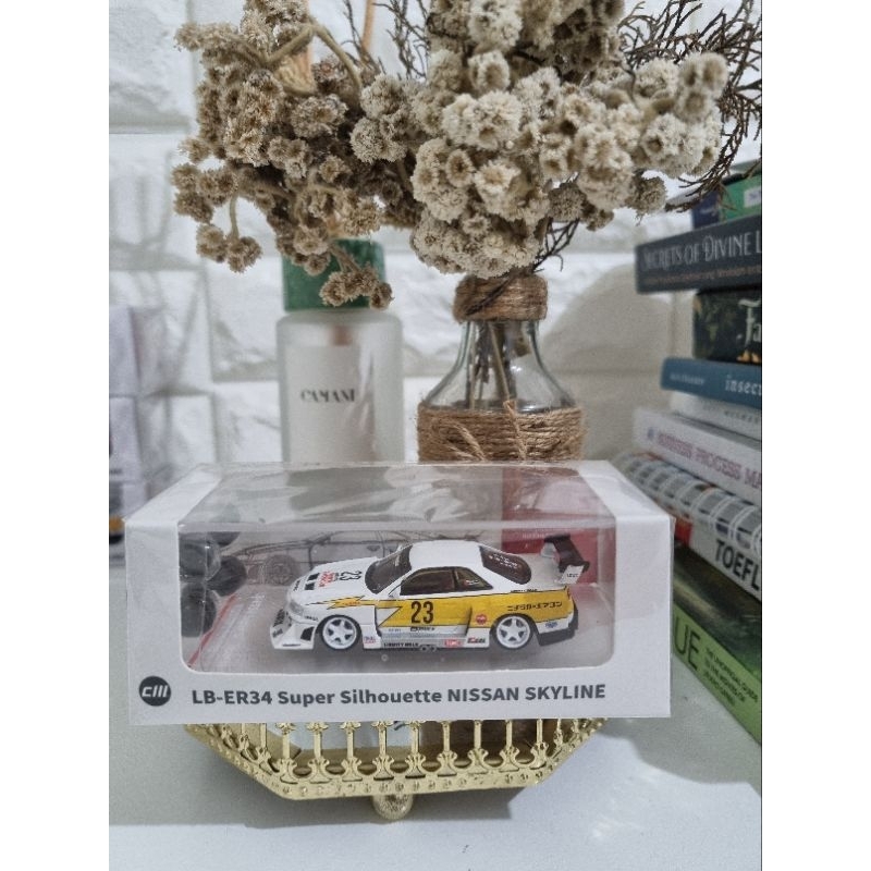 CM Model Nissan LBWK R34 Putih