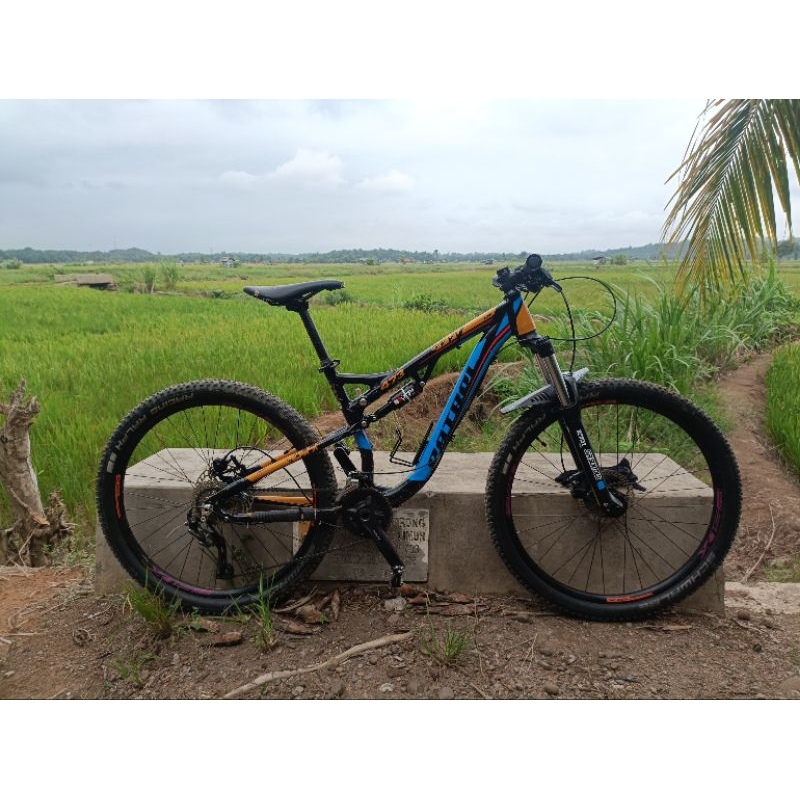 Frame Only Patrol 473 TA Alloy bekas dan Wheelset X15 27.5 TA Boost