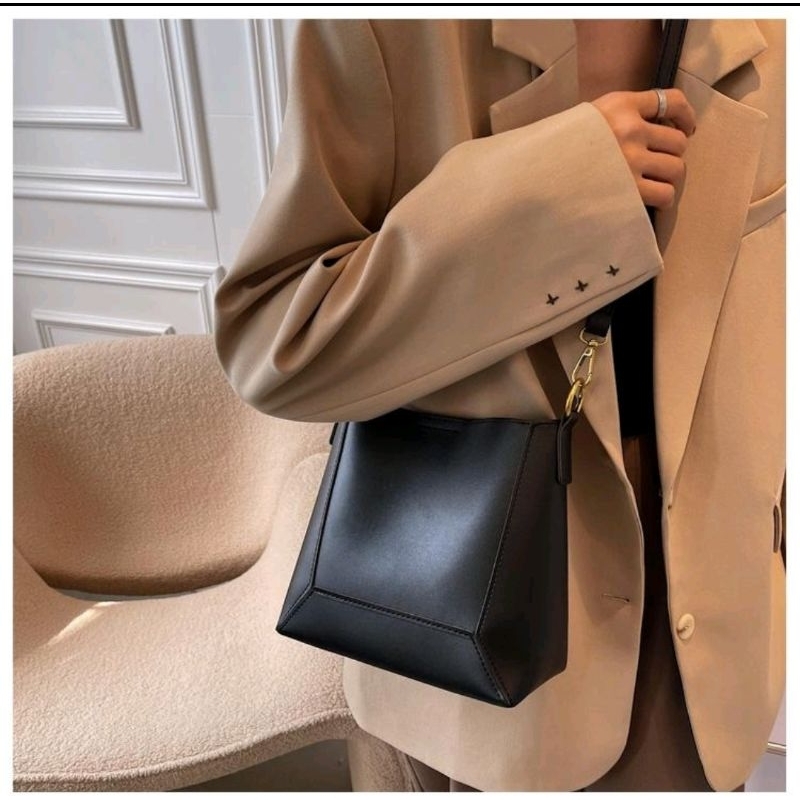 LAUDE Shoulder bag wanita bahan PU premium import tas bahu terbaru masa kini JESSY BAG