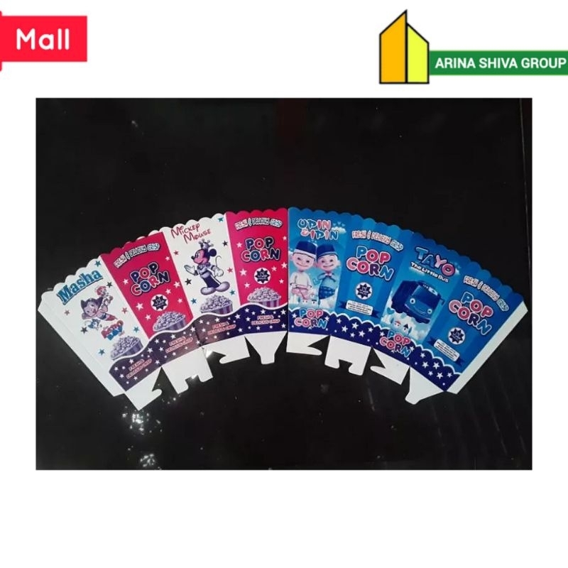 

300 LEMBAR KERTAS POPCORN 12 × 6 BAHAN DUPLEK POPCORN BERKUALITAS | KARDUS KEMASAN POPCORN UKURAN 12 × 6 PRODUK TERBARU | DUS POPCORN 12 × 6 MURAH | TOKO POPCORN OFFICIAL | SHIVACORP 195