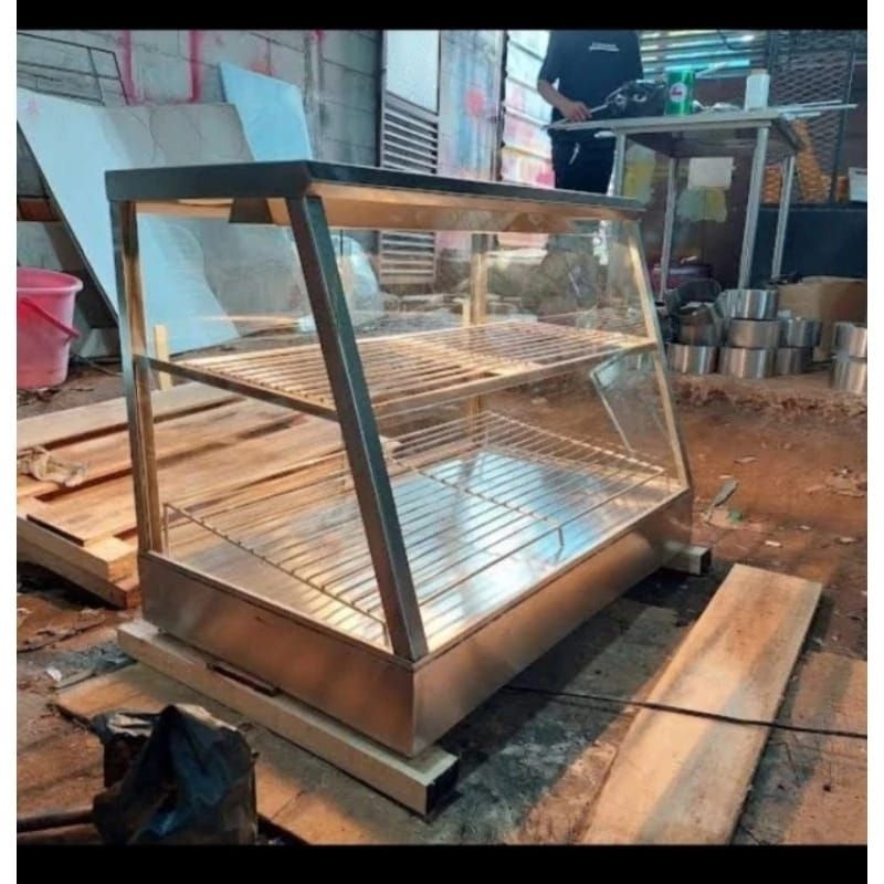 Food warmer display / Food warmer Stainless / Etalase food warmer / Food warmer elektrik