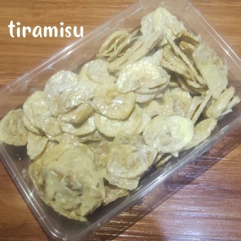 

Kripik pisang lumer tiramisu keripik pisang lumer 250g