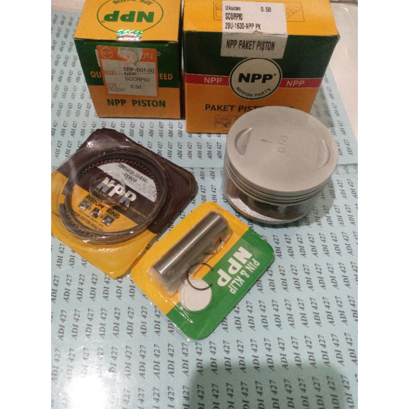 PISTON KIT SEHER SET RING YAMAHA SCORPIO Z OS/SIZE STANDAR STD 25 50 75 100 125 150 175 200 (70/70,2