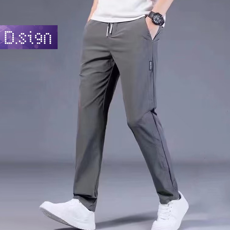 Celana Panjang Polyester Pria Tebal Musim Dingin (P1-007)