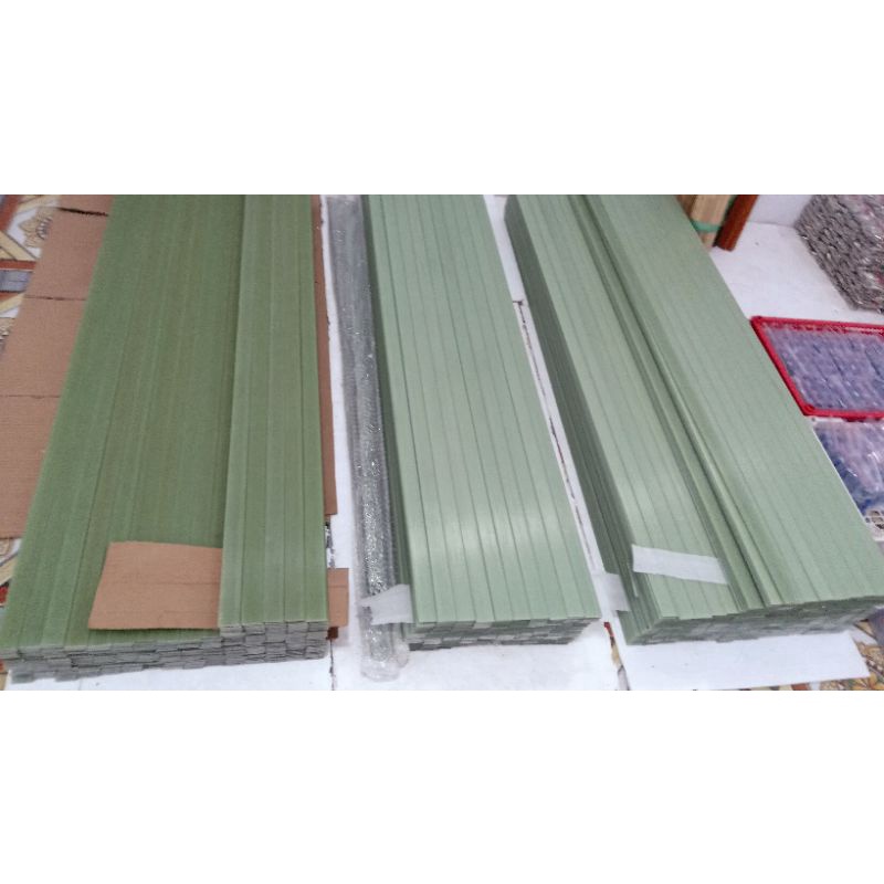 12.12 HARGA GROSIR Fiber flat  Efg semi bening 3,5mm/Efg semi bening 4mm/ Efg semi bening 4,5mm #Ter