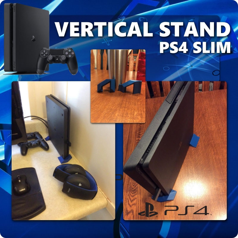STAND PS4 SLIM | VERTICAL STAN PS4 SLIM | 2 Pcs PRODUK TERBARU