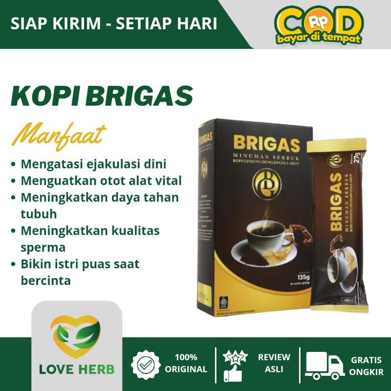 

Kopi Brigas - Kopi Stamina Pria Dewasa BPOM Original