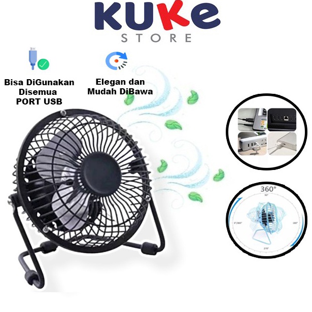 Paling Disukai.. Kipas Angin Usb Besi Portable Besi / Kipas Angin Portable / Kipas Angin USB / Kipas
