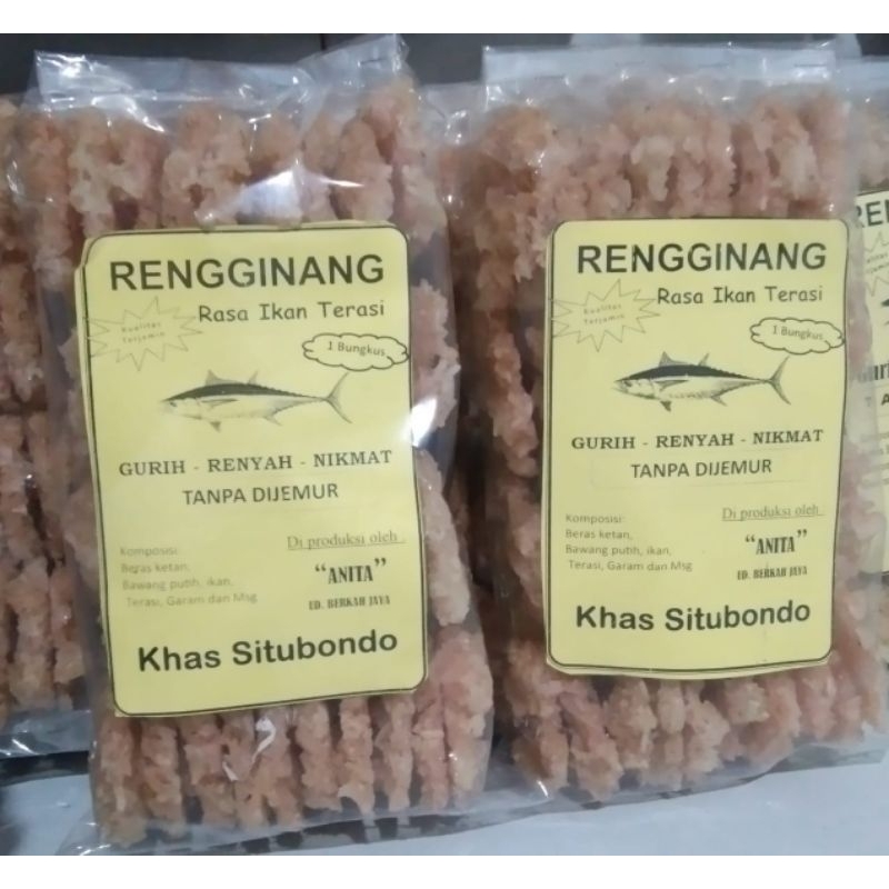 

Promo Rengginang rasa Ikan 500gr Tanpa jemur