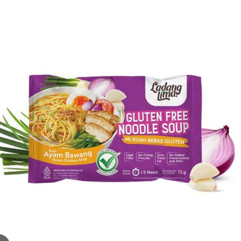 

Mie Korea Ladang Lima Gluten FREE - Instant Noodle