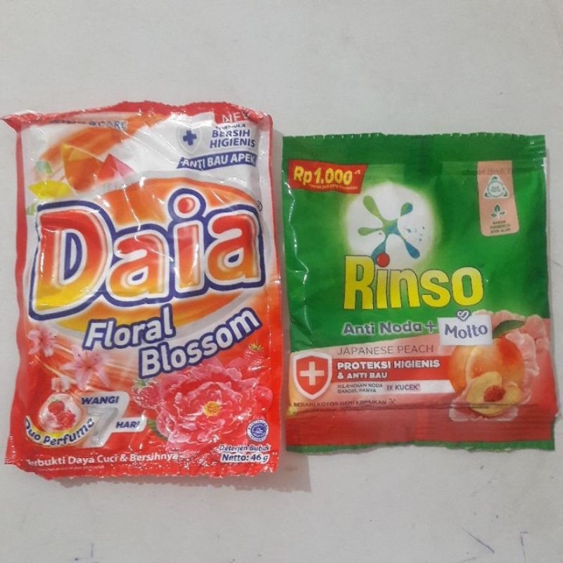 Rinso Daia Detergent Sachet