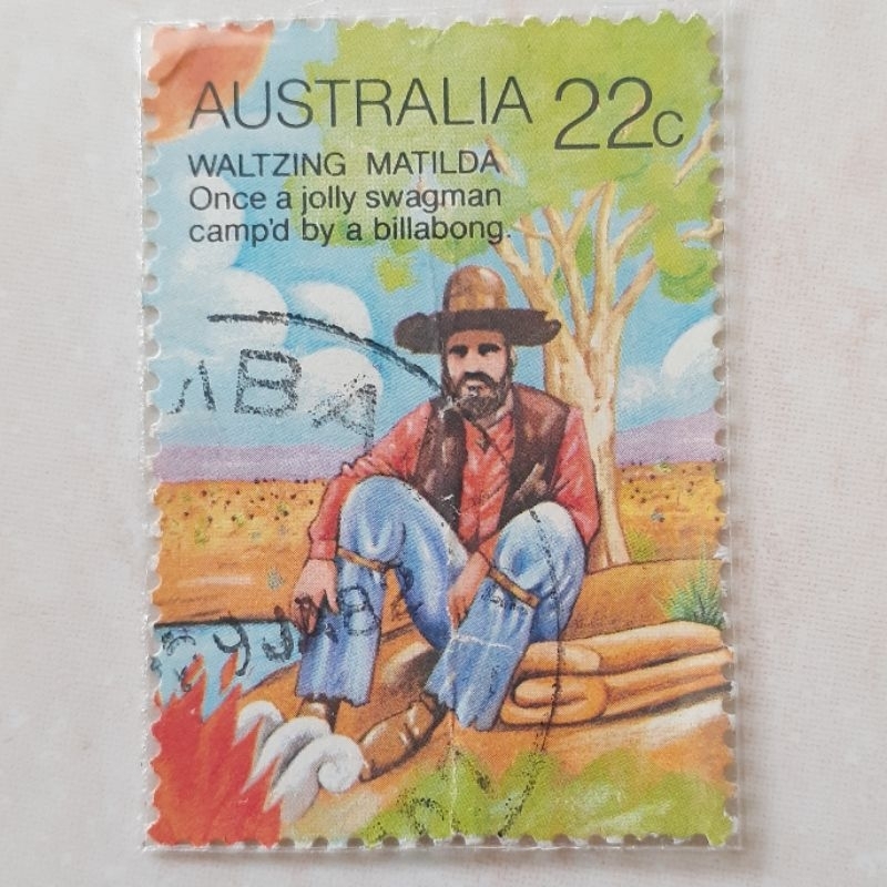 

Perangko Australia Australian Folklore (Waltzing Matilda 1st series) Tahun 1980