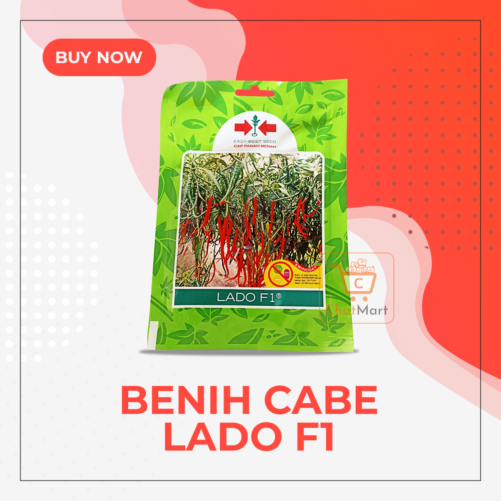 Benih / Bibit Cabe Keriting Lado F1 | Isi 150 Butir