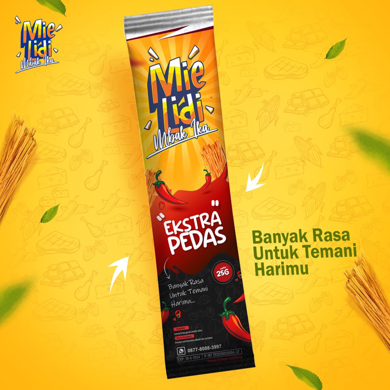 

Mie lidi jajanan jadul Ngehits Murah banget